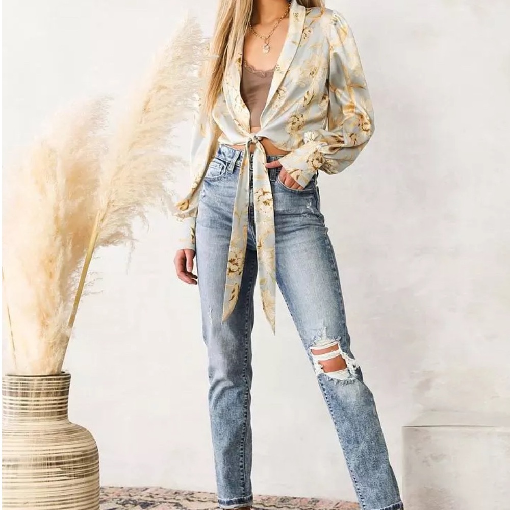 🎁Willow & Root Mom Fit Jeans sz:27x27